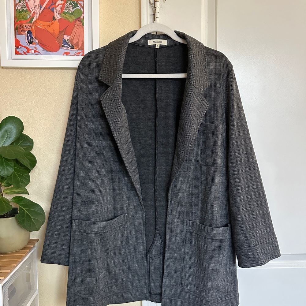 Madewell Charcoal Blazer